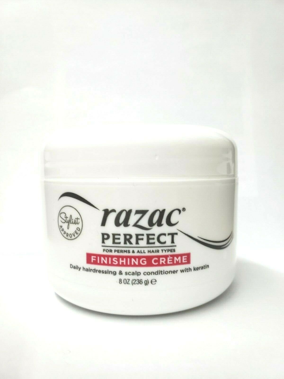 Razac Perfect For Perms Finishing Creme Cream 8 Oz 8 Ounce