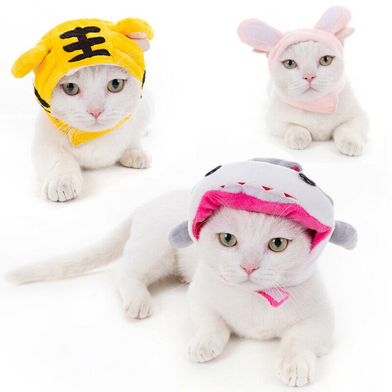 Headwear Cat Headgear Dog Disguise Pet Cat Animal Shape Cute Headdress Costumes