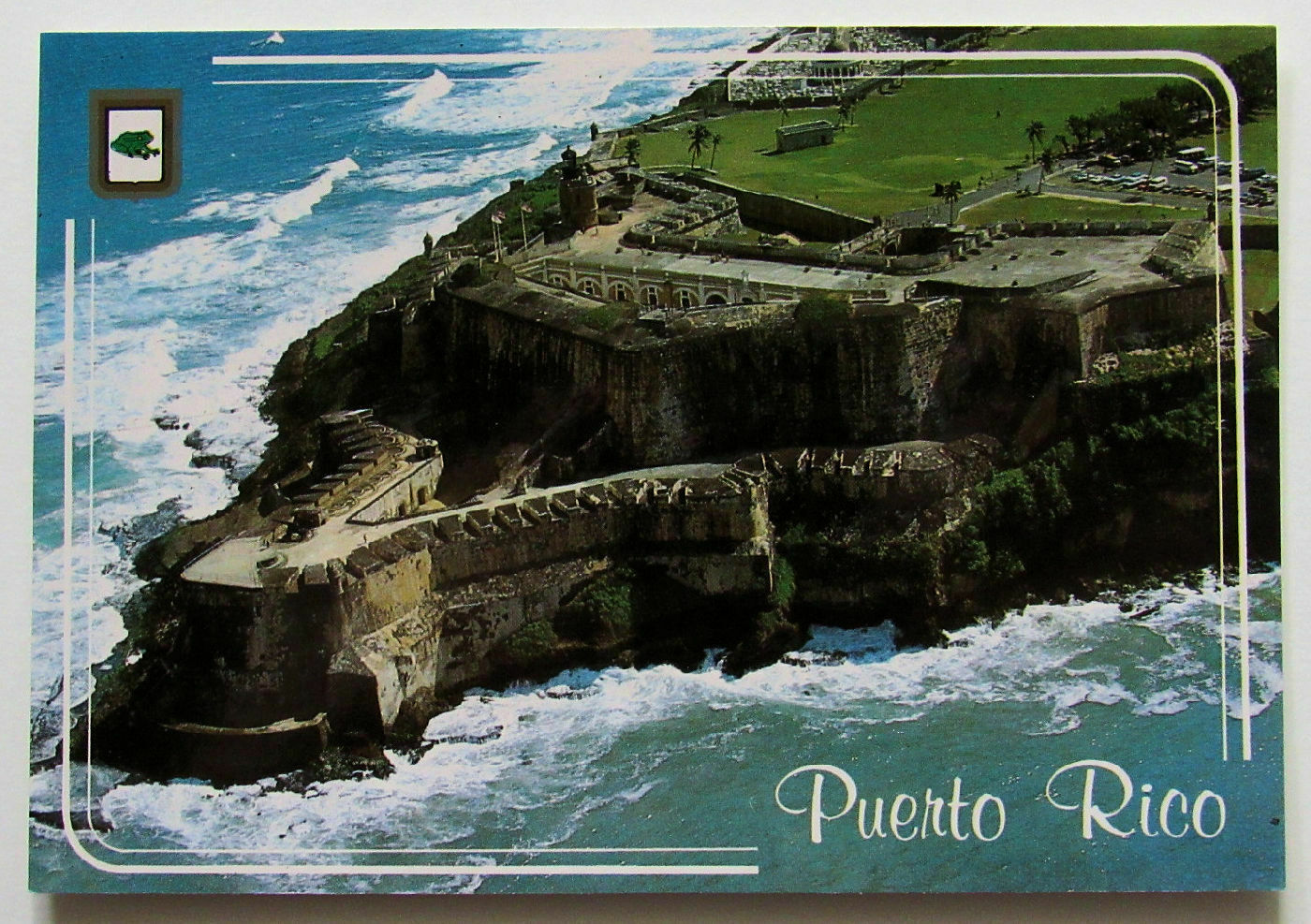 Puerto Rico Old San Juan San Felipe Del Morro Castle Postcard