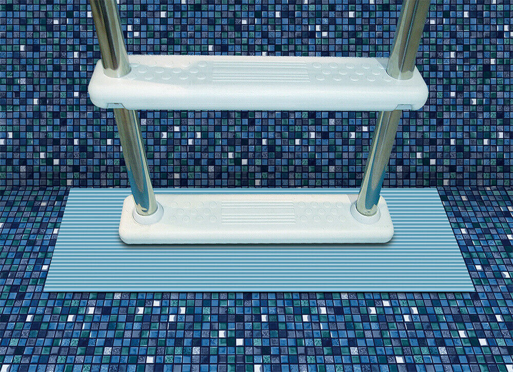 Aqua Select Swimming Pool Blue Ladder Mat Or Step Pad - (various Sizes)